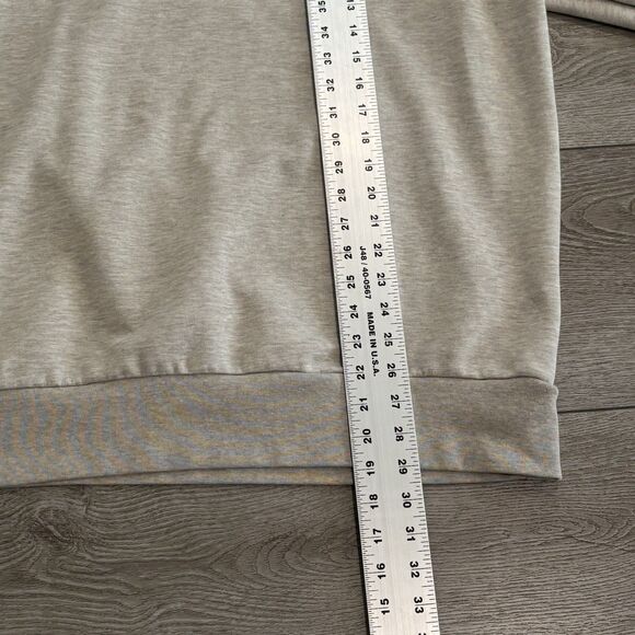 Polo Ralph Lauren Sweater Men XXL Tan Pullover Quarter Zip Sweatshirt Casual - Picture 5 of 8